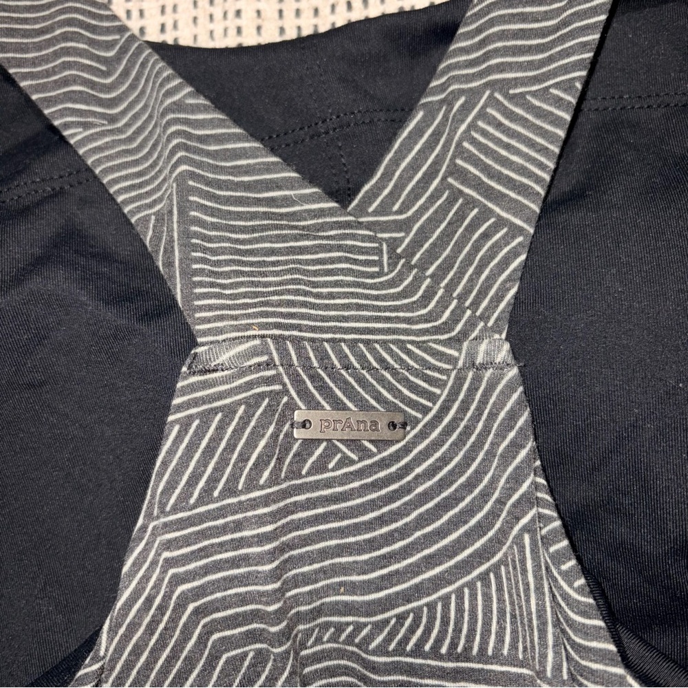 PRANA Women's Kamen Dress Size L In Black Linea - Picture 4 of 6